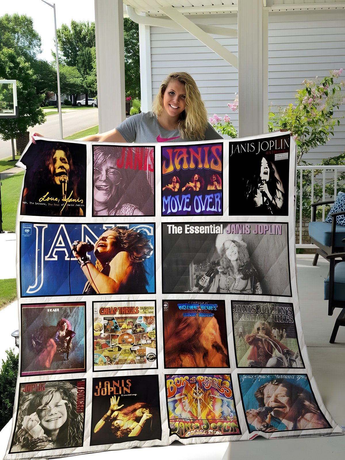 Janis Joplin Quilt