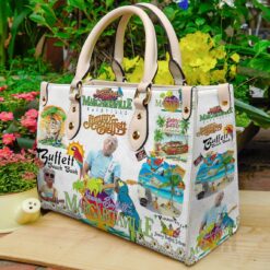 Jimmy Buffett Beach Leather Handbag