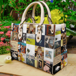 Joni Mitchell Leather Handbag