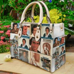 Julio Iglesias Leather Handbag