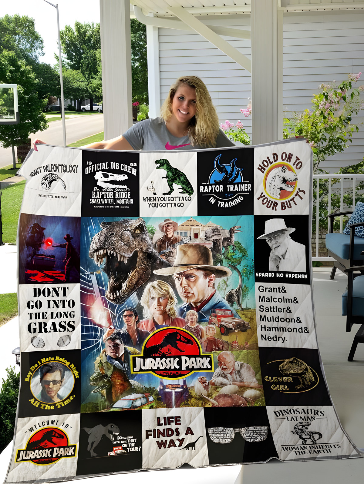 Jurassic Park Quilt