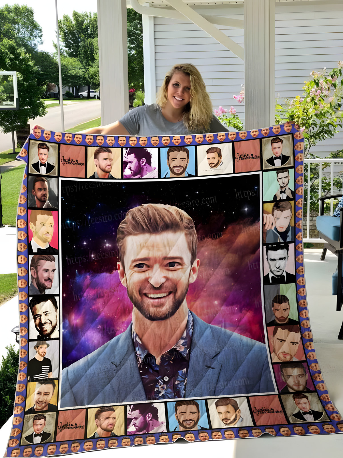 Justin Timberlake City Quilt