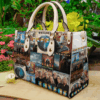 Kansas Band Leather Handbag