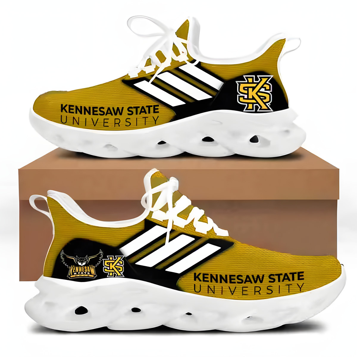 Kennesaw State Owls 2 Max Soul Shoes