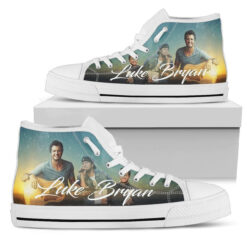 Luke Bryan High Top Shoes