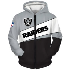 Las Vegas Raiders 02 Zip Hoodie 3D