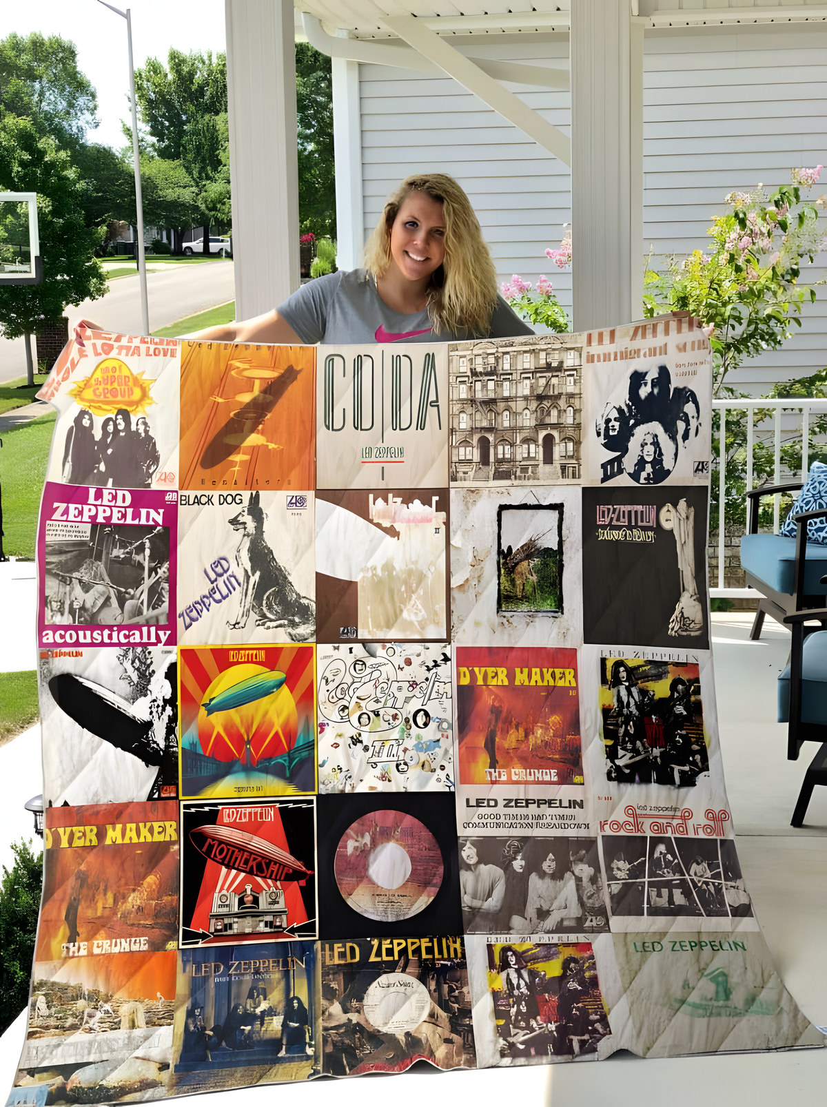 Led Zeppelin Lover Quilt