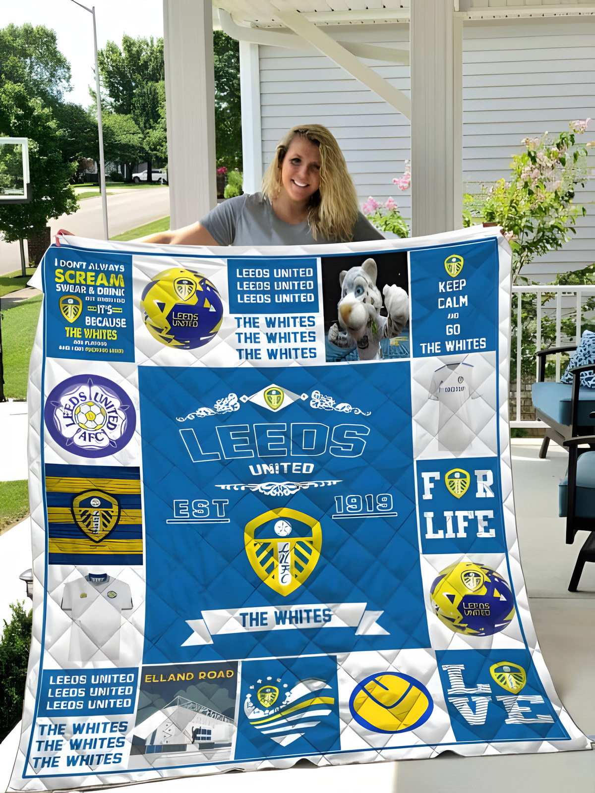 Leeds United Quilt