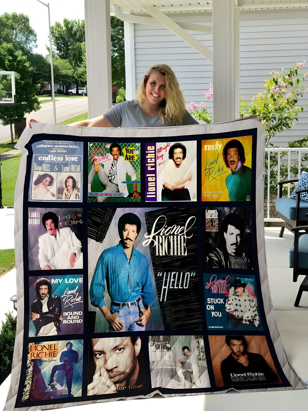 Lionel Richie Lover Quilt