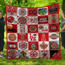 Louisiana Ragin Cajun Lover Quilt