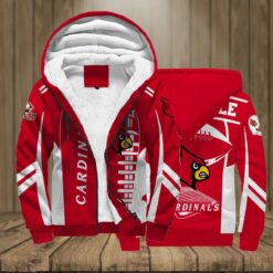 Louisville Cardinals Lover Fleece Jacket