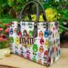 M&m’ Leather Handbag