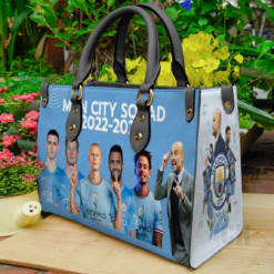 Manchester City Hand Leather Handbag