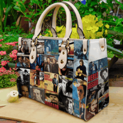 Merle Haggard Leather Handbag