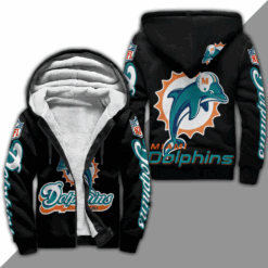 Miami Dolphins Lover Fleece Jacket