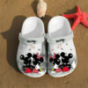 Mickey Love Minnie Disney Soft Clogs 03