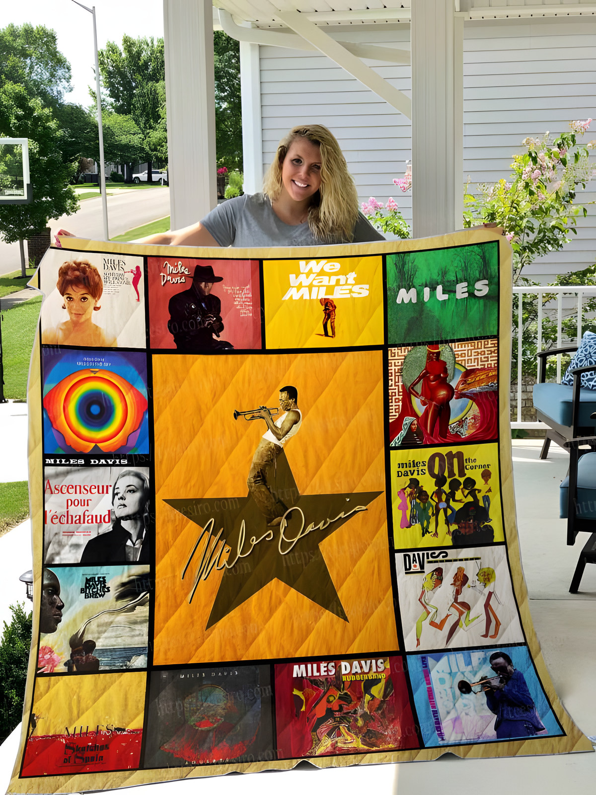 Miles Davis Quilt