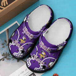 Minnesota Vikings 1 Soft Clogs
