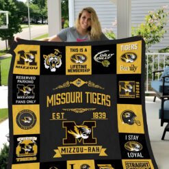 Missouri Tigers 1 Quilt