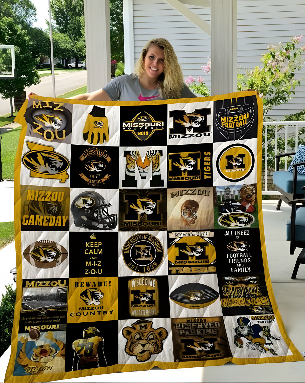 Missouri Tigers Quilt