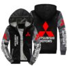 Mitsubishi Black Fleece Jacket