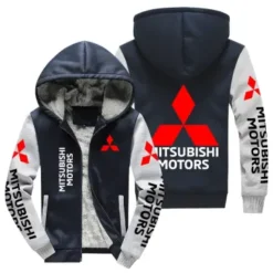 Mitsubishi Blue Fleece Jacket