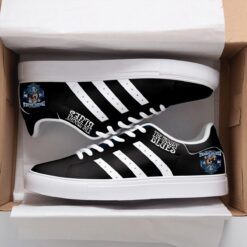The Moody Blues Black Stan Smith Shoes