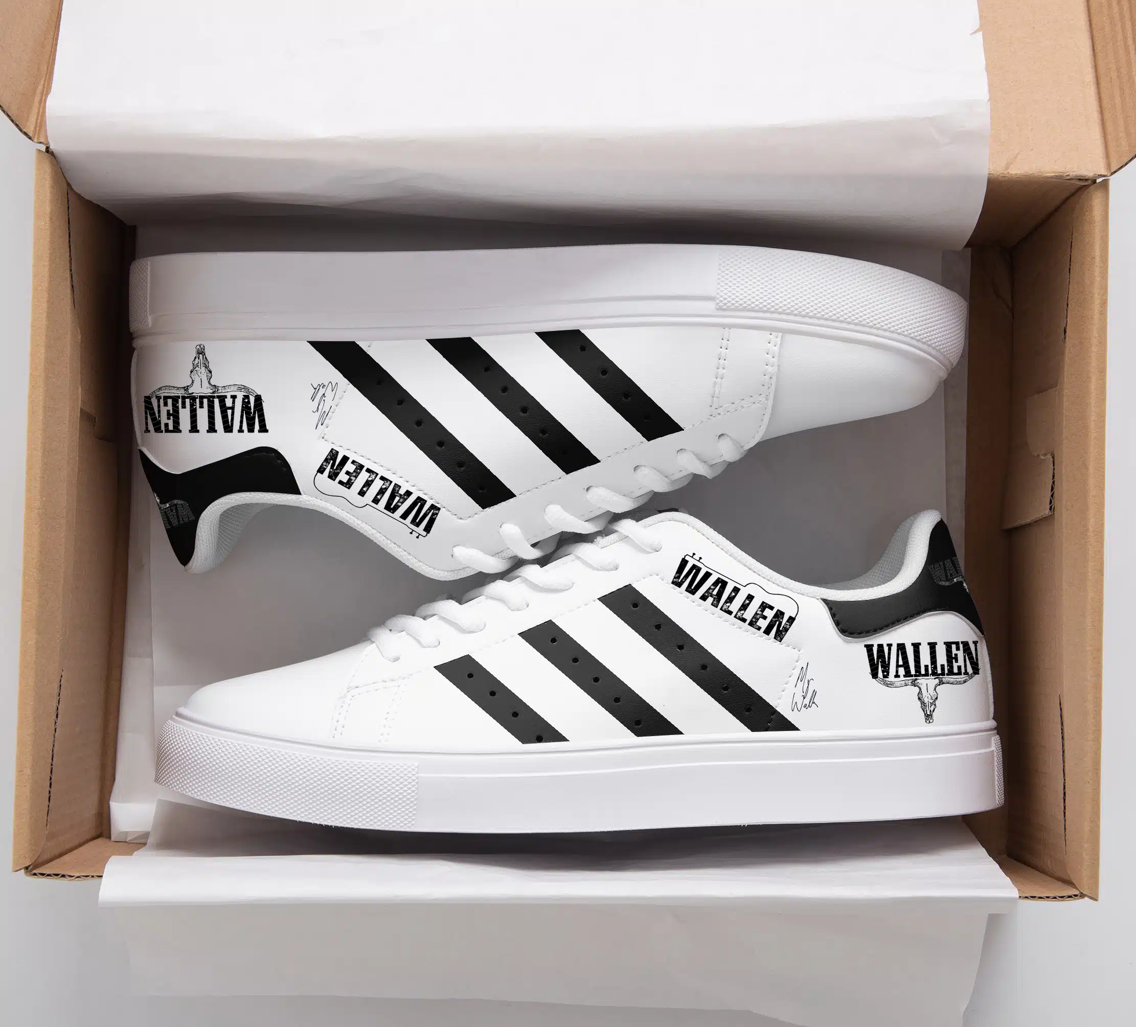Morgan Wallen Stan Smith Shoes 1 Morgan Wallen Stan Smith Shoes