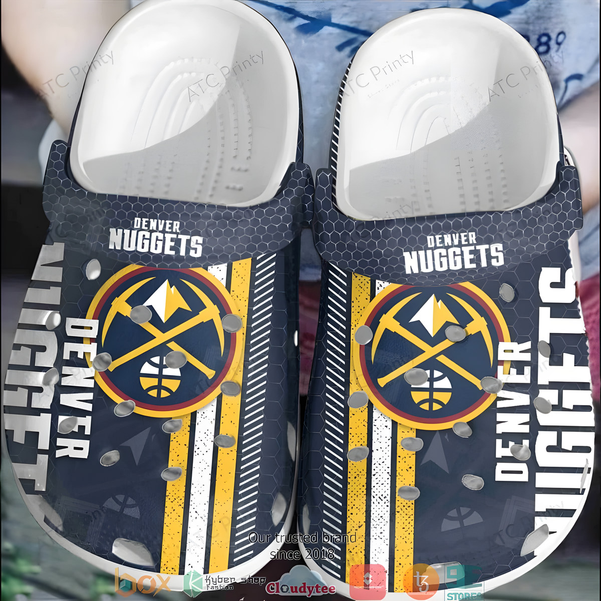 Denver Nuggets Soft Clogs
