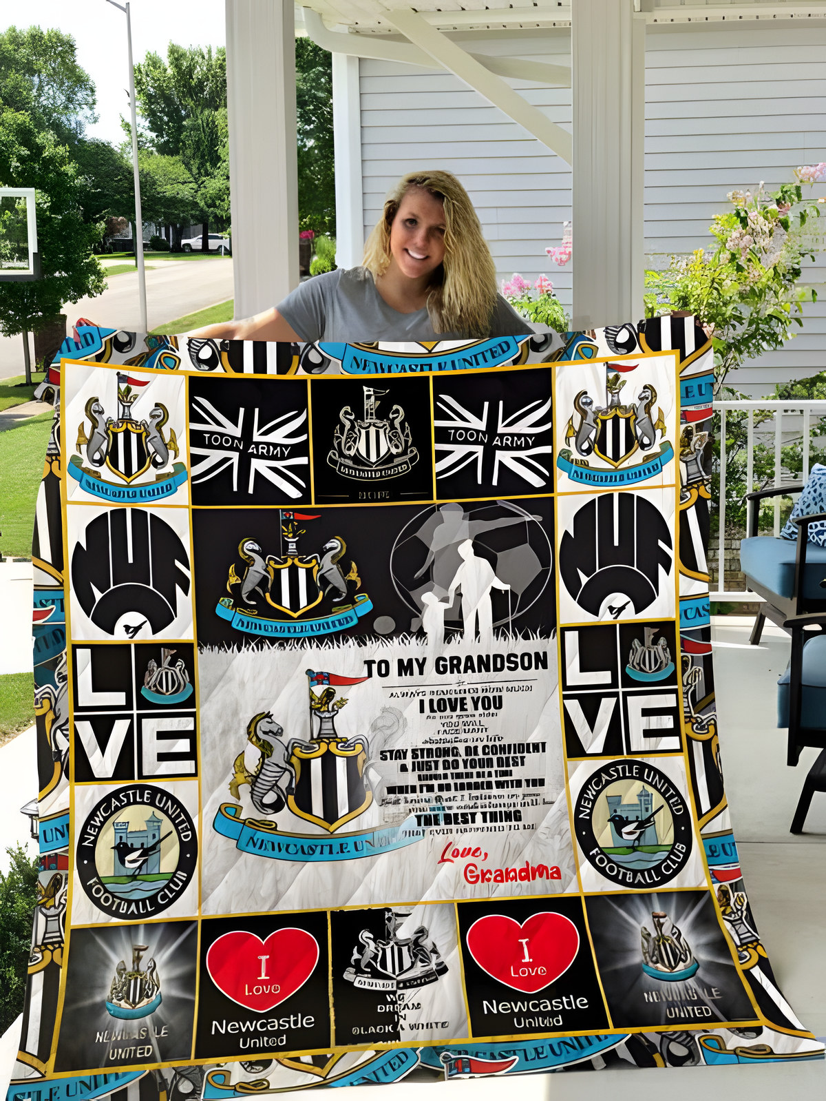 Newcastle United Quilt