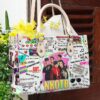Nkotb Leather Handbag