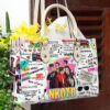 Nkotb Leather Handbag