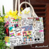 Nkotb Leather Handbag