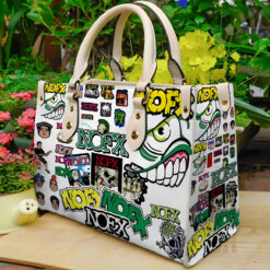 Nofx Leather Handbag
