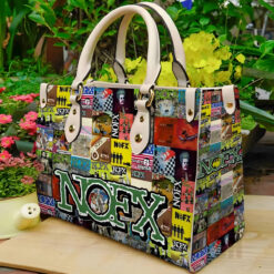 Nofx Leather Handbag