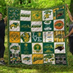 North Dakota State Bison Lover Quilt