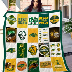 North Dakota State Bison Quilt