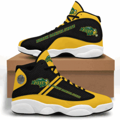 North Dakota State Bison Lover Jordan 13 Shoes
