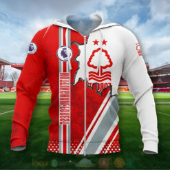 Nottingham Forest Zip Hoodie 3D