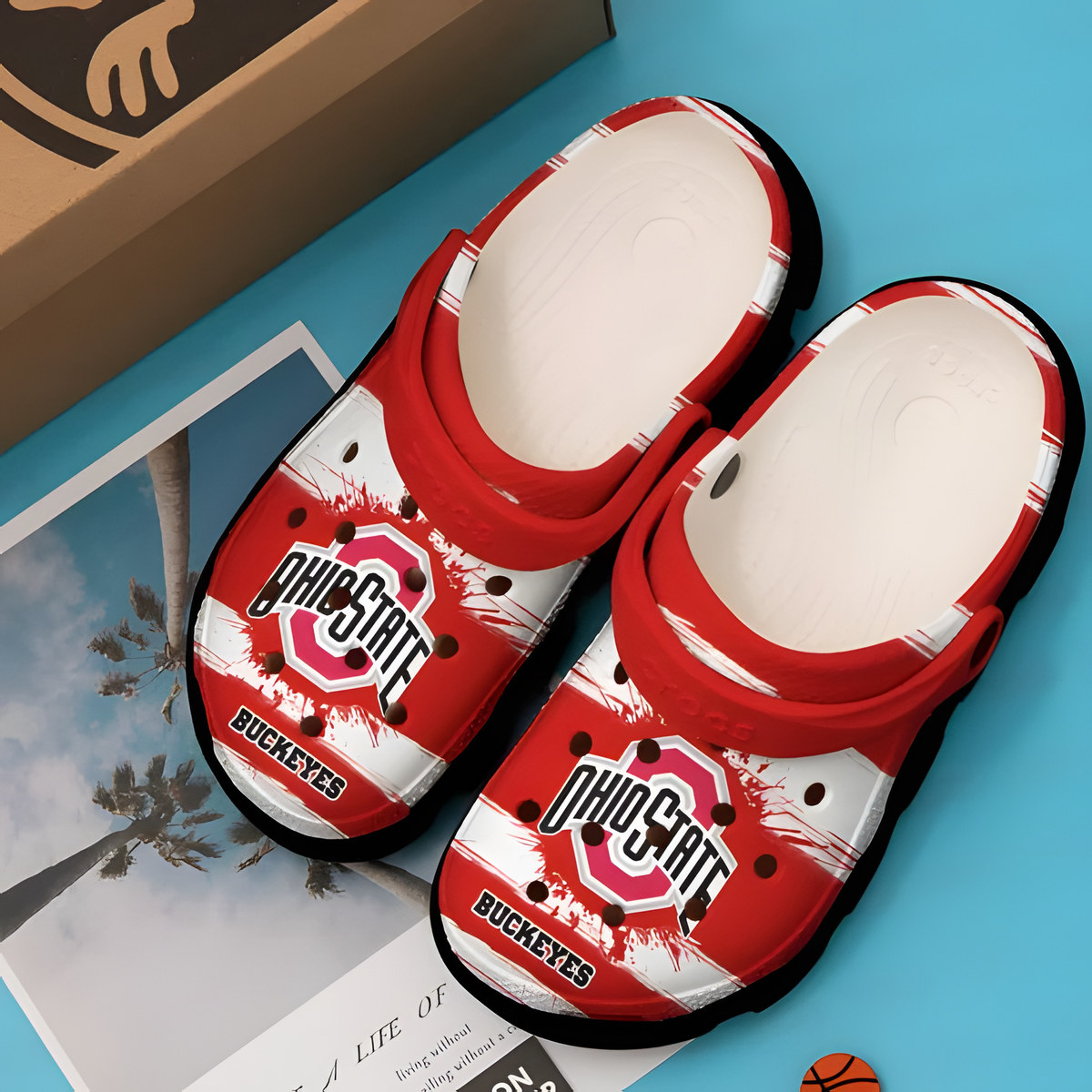 Ohio State Buckeyes Soft Clogs