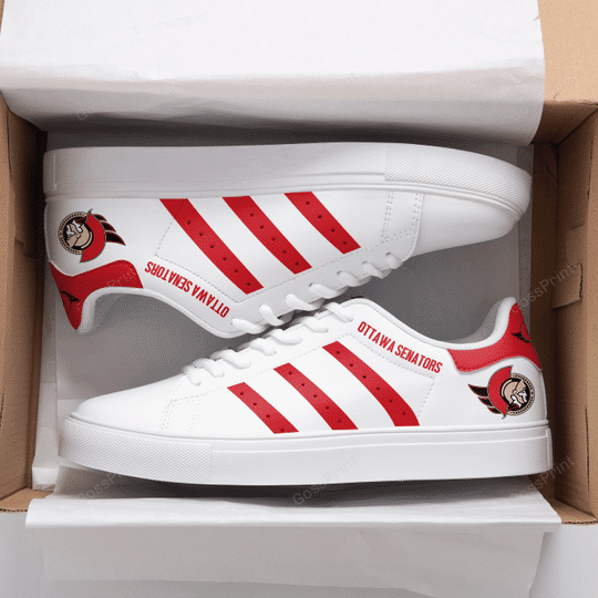 Ottawa Senators White Stan Smith Shoes 1 Ottawa Senators White Stan Smith Shoes