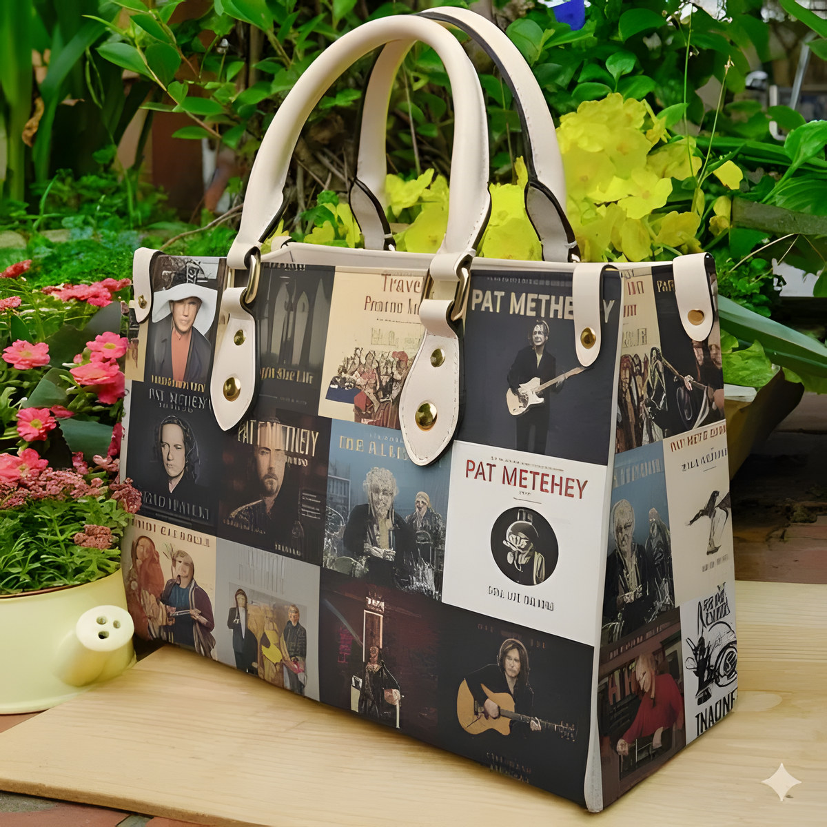 Pat Metheny Leather Handbag