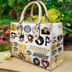 Pittsburgh Penguins Lover Leather Handbag