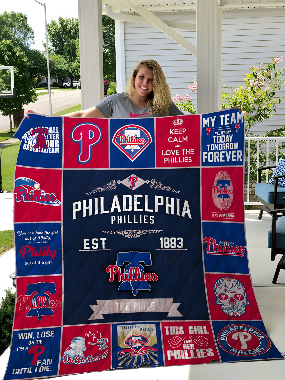 Philadelphia Phillies Quilt