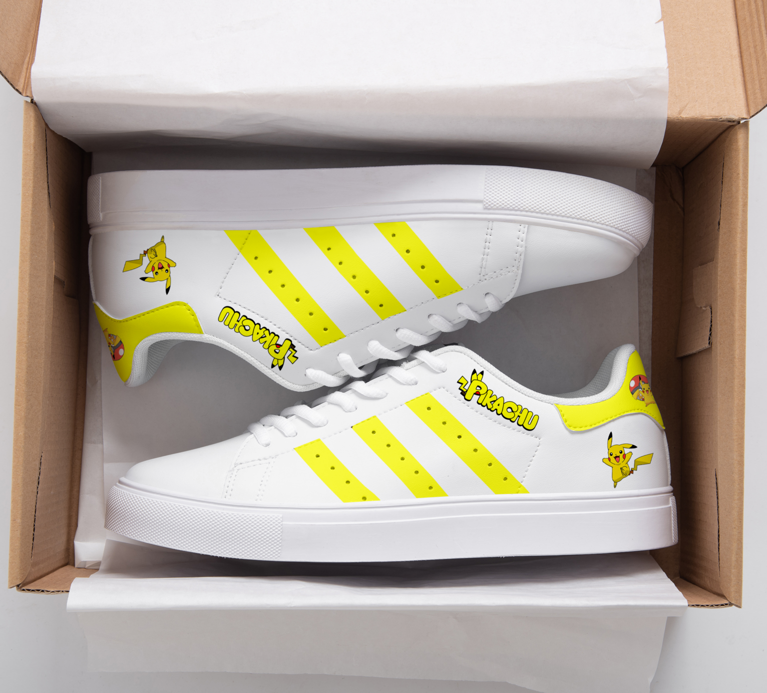 Pikachu Stan Smith Shoes 1 Pikachu Stan Smith Shoes