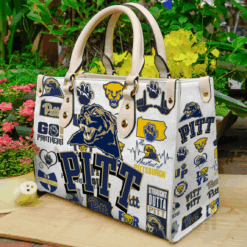 Pittsburgh Panthers Leather Handbag