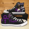 Prince Purple High Top Shoes