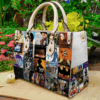 Prince Purple Lover Hand Leather Handbag
