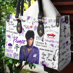 Prince Purple Best Leather Handbag