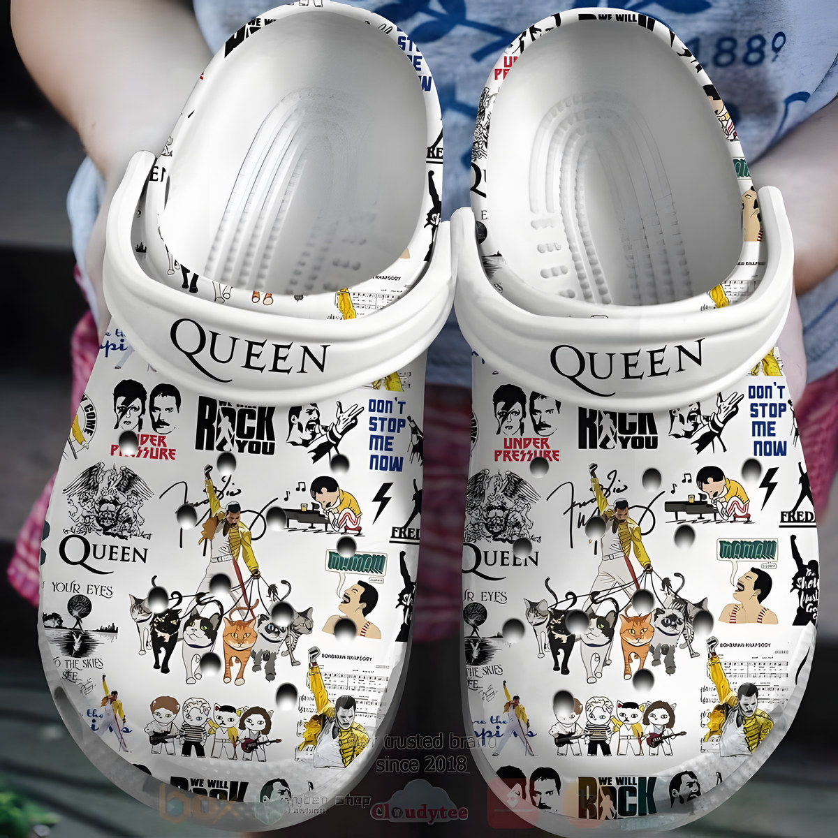 Freddie Mercury 1 Soft Clogs